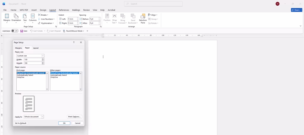 Menentukan Ukuran Buku Sebelum Mulai Layout - Cara membuat Layout Buku di Word Sendiri dari Naskah hingga Siap Cetak